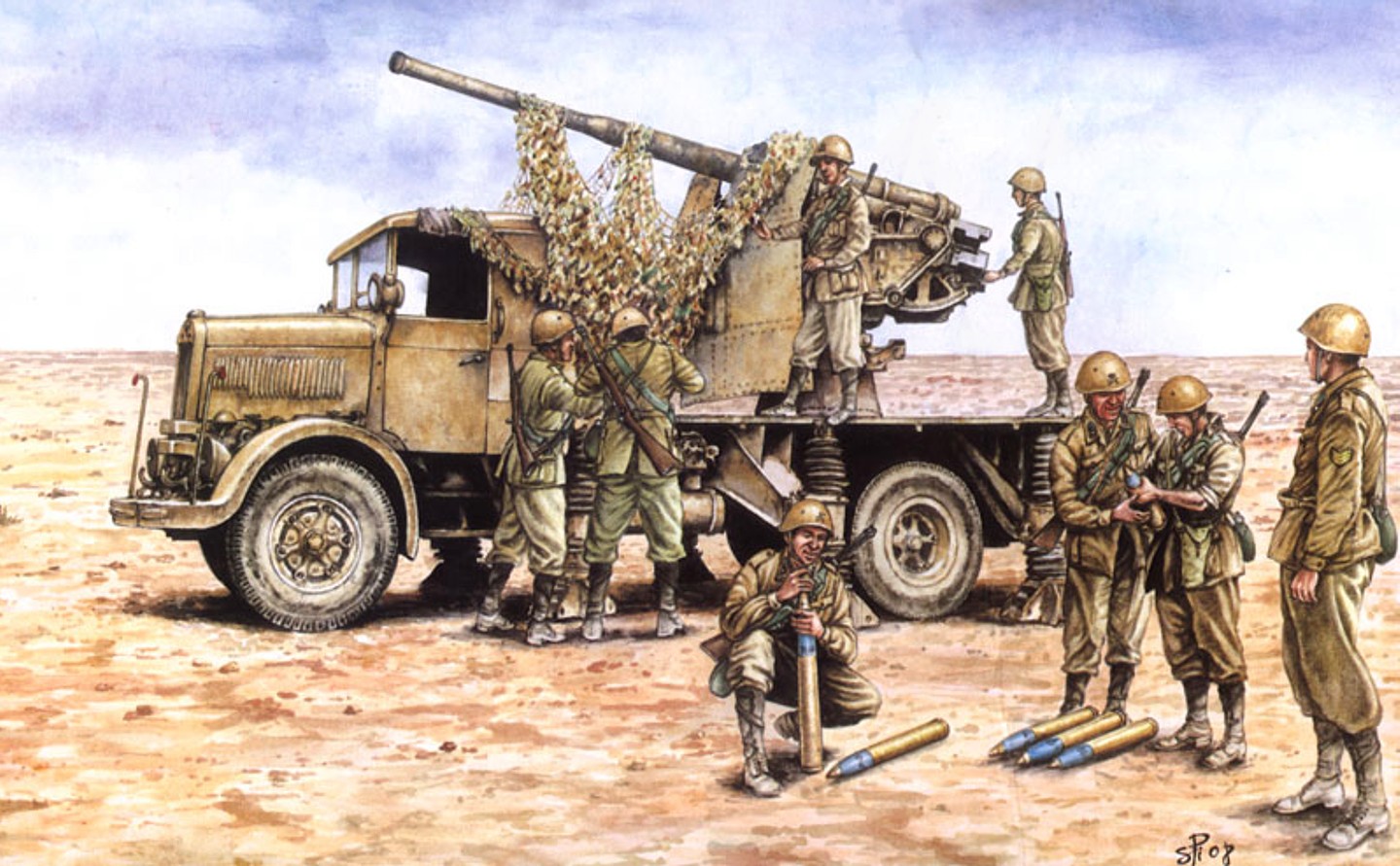 Cannone 9053 M 39 Ansaldo Le monde de la maquette